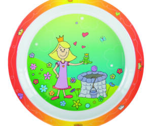 BPA freier Kunststoff, spülmaschinenfest, mikrowellengeeignet, Lisa die Prinzessin