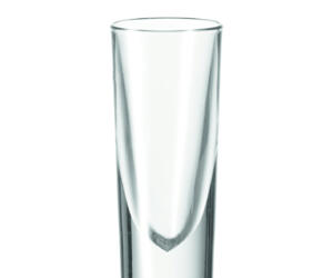 Schnaps Tumbler mit dickem Boden, Kristallglas, spülmaschinenfest, H: 14.3cm